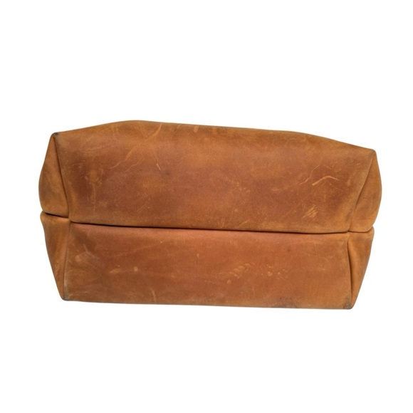 Portland Leather Goods Oiled Leather Nutmeg Tote Bag - Picture 6 of 9